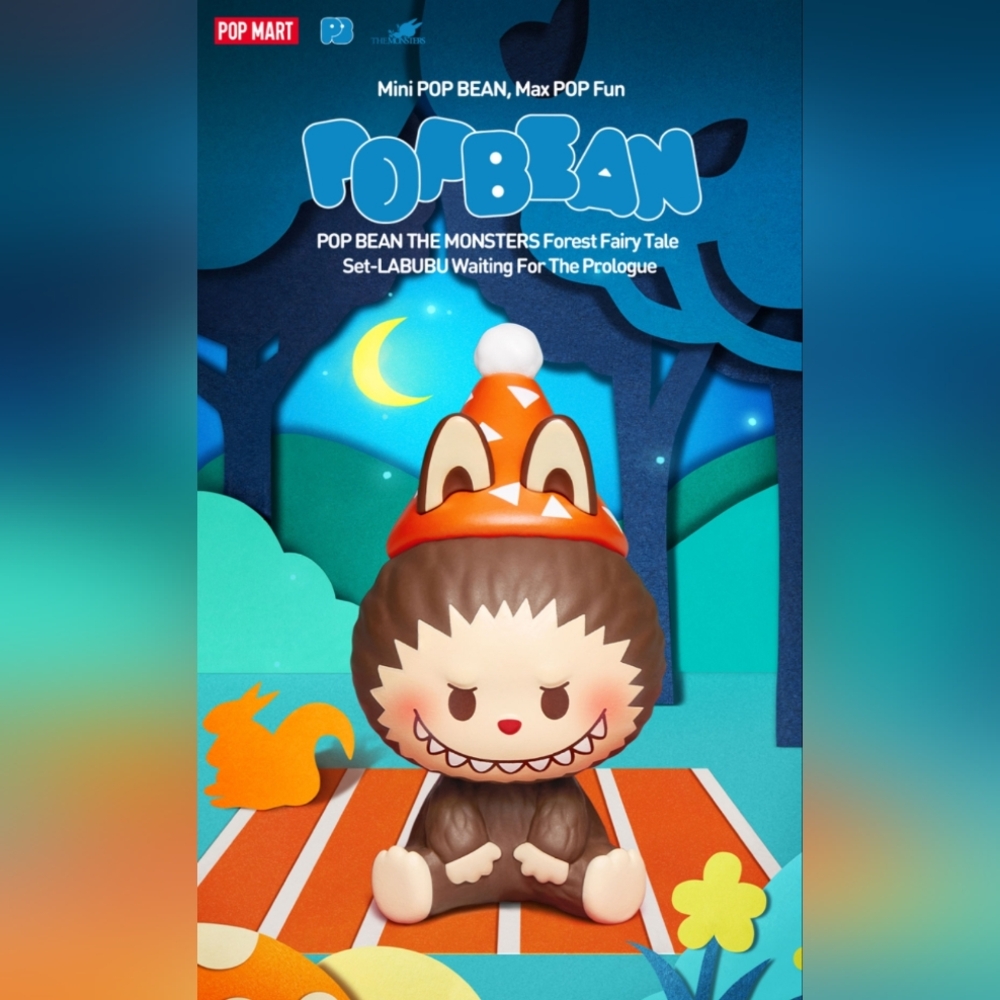 POP BEAN THE MONSTERS Forest Fairy TaleSet-LABUBU Waiting For The Prologue
